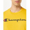 CAMISETA CHAMPION YS074 AMARILLA HOMBRE MANGA CORTA