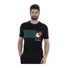 CAMISETA ATHLETICA LG III TEE 216874 NEGRA HOMBRE MANGA CORTA