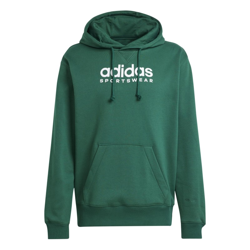 SUDADERA ADIDAS M ALL SZN G HDY IJ9426 VERDE HOMBRE ALGODON