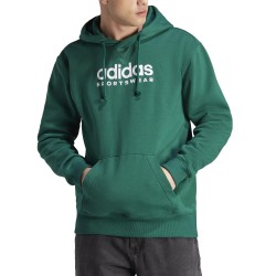 SUDADERA ADIDAS M ALL SZN G HDY IJ9426 VERDE HOMBRE ALGODON