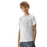 Camiseta  4F TSHIRT FNK M691-NIÑO-10S-BLANCO