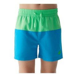 Bañador Azul 4F para Niño: Rendimiento en el Agua 4FJWSS24UBDSM069-33S