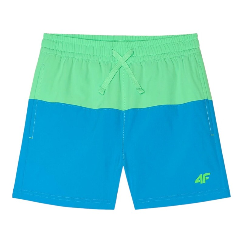 Bañador Azul 4F para Niño: Rendimiento en el Agua 4FJWSS24UBDSM069-33S