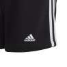 PANTALON CORTO ADIDAS-G 3S SHO-IC3631 NEGRO NIÑO CORDON