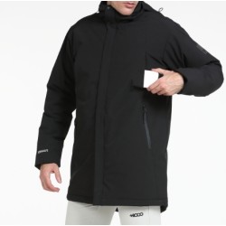 Cazadora +8000 ISRA 005 Negra Hombre Trekking