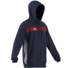 Sudadera Azul-rojo Adidas Tiro ES SW Azul hombre