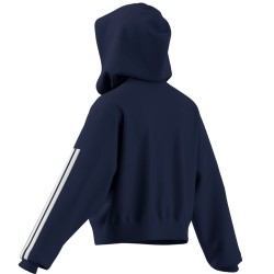 Chaqueta de chandal Azul Adidas-W 3S FT QZ HD-JN1944 AZUL-MUJER
