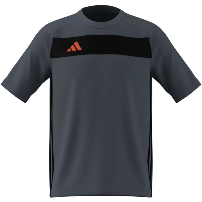 CAMISETA GRIS ADIDAS TIRO GRIS JR