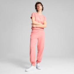 Camiseta Rosa manga corta Puma-ESS NATURE 2.0 Tee-684986-18-ROSA MUJER