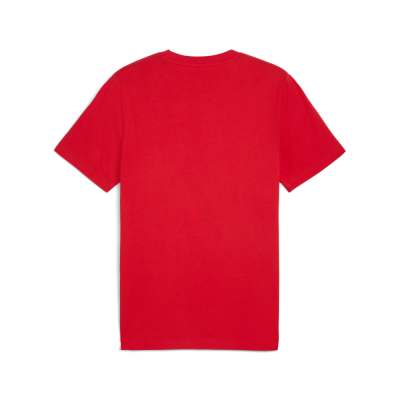 Camiseta Roja manga corta Puma-ESS TAPE Tee-684674-11-ROJO UNISEX