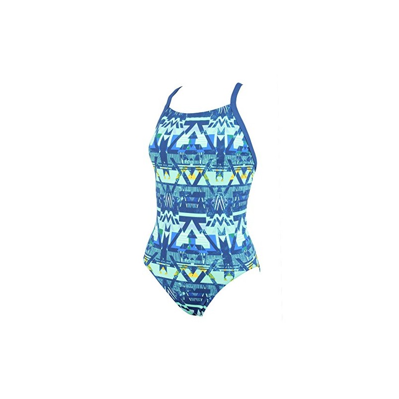 BAÑADOR ADIDAS BK1886 AZUL MUJER PISCINA