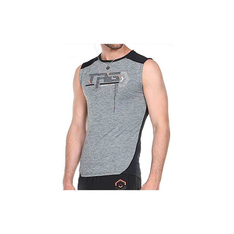 CAMISETA JOHN SMITH TUDICI 424908 GRIS HOMBRE SIN MANGAS