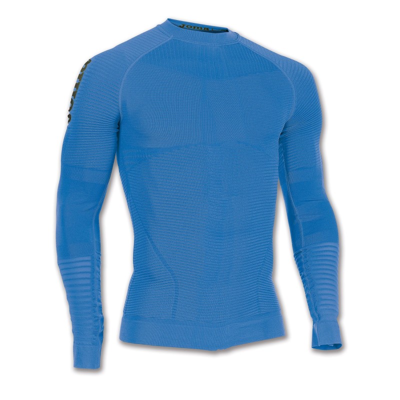 CAMISETA TERMICA JOMA 100195.700 AZUL HOMBRE  MANGA LARGA
