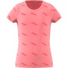 CAMISETA  ADIDAS YG FAV T FM0749 ROSA NIÑA MANGA CORTA