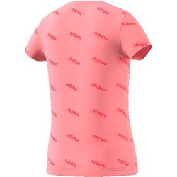 CAMISETA  ADIDAS YG FAV T FM0749 ROSA NIÑA MANGA CORTA