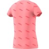 CAMISETA  ADIDAS YG FAV T FM0749 ROSA NIÑA MANGA CORTA