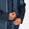 CHAQUETA REGATTA BIRCHDALE-785 RMW279-785 AZUL HOMBRE IMPERMEABLE