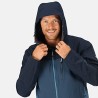 CHAQUETA REGATTA BIRCHDALE-785 RMW279-785 AZUL HOMBRE IMPERMEABLE