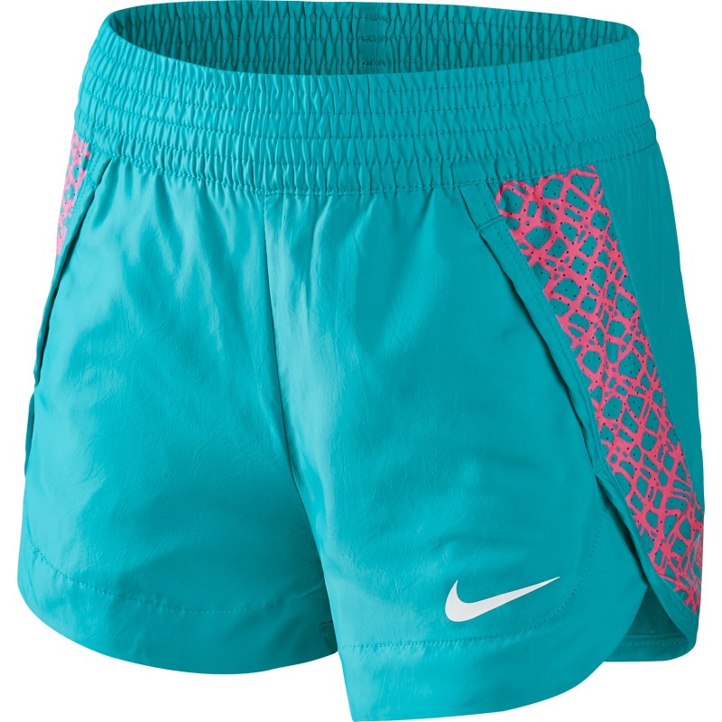 BERMUDA NIKE 728419 AZUL NIÑA GOMA