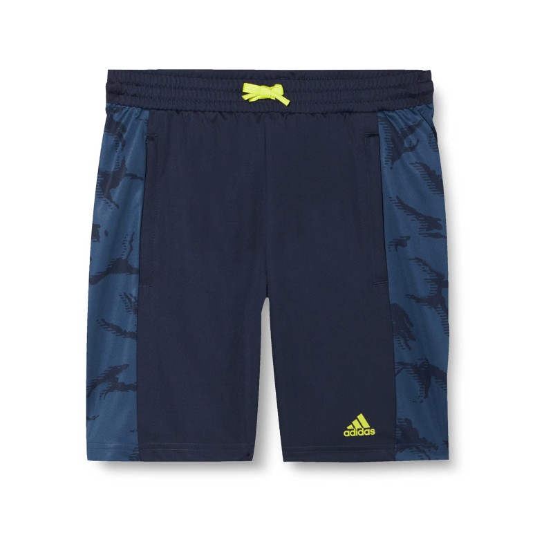 BERMUDA ADIDAS B CAMO SHO GN1489 AZUL NIÑO CORDON