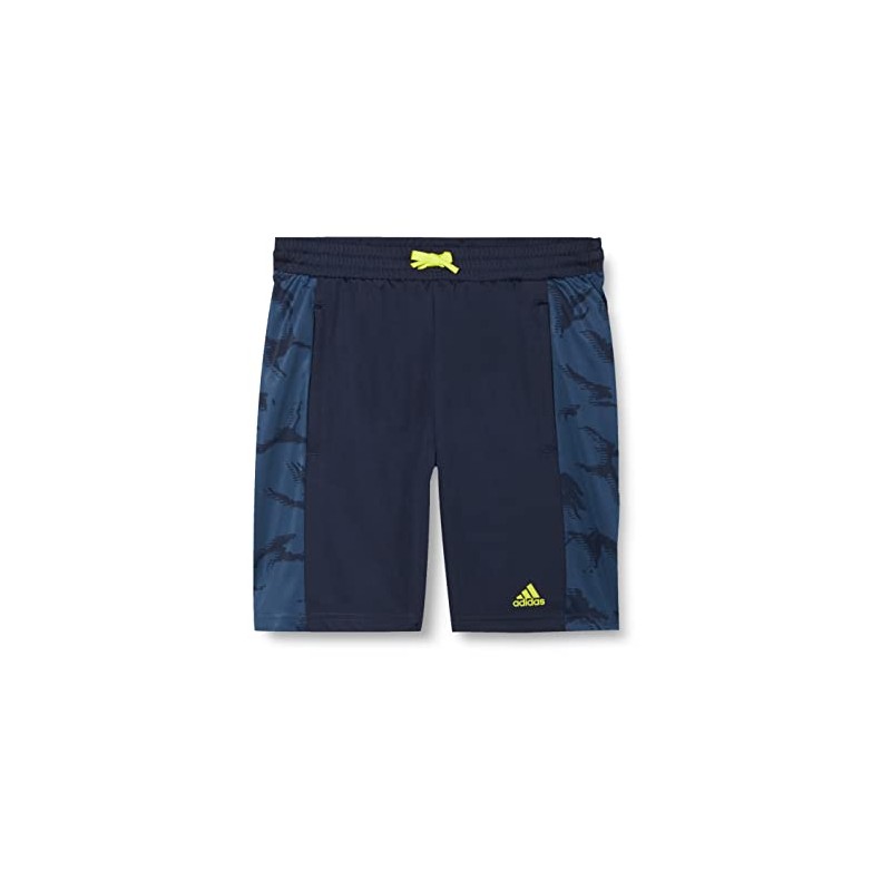 BERMUDA ADIDAS B CAMO SHO GN1489 AZUL NIÑO CORDON