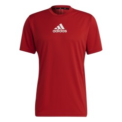 CAMISETA ADIDAS M 3S BACK ROJA HOMBRE MANGA CORTA