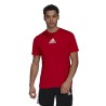 CAMISETA ADIDAS M 3S BACK ROJA HOMBRE MANGA CORTA
