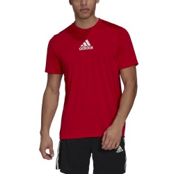 CAMISETA ADIDAS M 3S BACK ROJA HOMBRE MANGA CORTA