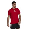 CAMISETA ADIDAS M 3S BACK ROJA HOMBRE MANGA CORTA