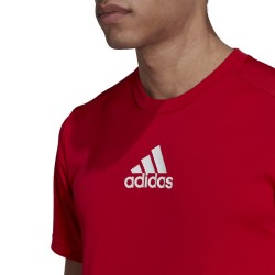 CAMISETA ADIDAS M 3S BACK ROJA HOMBRE MANGA CORTA