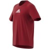 CAMISETA ADIDAS M 3S BACK ROJA HOMBRE MANGA CORTA