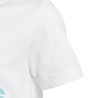 CAMISETA ADIDAS B BL T HE9282 blanca unisex manga corta