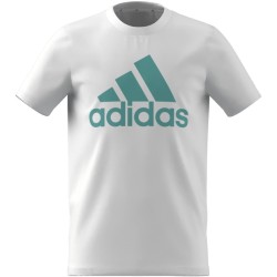 CAMISETA ADIDAS B BL T HE9282 blanca unisex manga corta