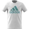 CAMISETA ADIDAS B BL T HE9282 blanca unisex manga corta