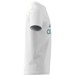 CAMISETA ADIDAS B BL T HE9282 blanca unisex manga corta