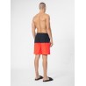 BAÑADOR 4F-BOARD SHORTS  M025 4FSS23UBDSM025-62N NEGRO-ROJO HOMBRE PLAYA