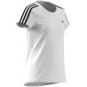 CAMISETA ADIDAS-G 3S T HM4471 BLANCO/NEGRO NIÑA MANGA CORTA