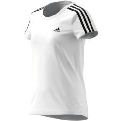 CAMISETA ADIDAS-G 3S T HM4471 BLANCO/NEGRO NIÑA MANGA CORTA