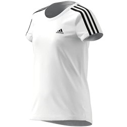 CAMISETA ADIDAS-G 3S T HM4471 BLANCO/NEGRO NIÑA MANGA CORTA