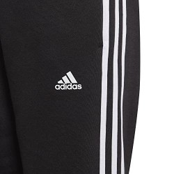 PANTALON ADIDAS-Pant-B 3S FL C PT GQ8897 NEGRO NIÑO CORDON