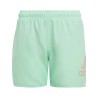 BAÑADOR ADIDAS-BOS CLX SL-IC7697 VERDE HOMBRE PLAYA