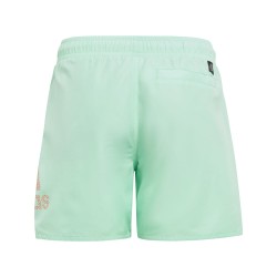 BAÑADOR ADIDAS-BOS CLX SL-IC7697 VERDE HOMBRE PLAYA