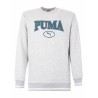 PUMA Sudadera-PUMA SQUAD Crew FL B-676355-04-GRIS CLARO Niño