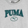 PUMA Sudadera-PUMA SQUAD Crew FL B-676355-04-GRIS CLARO Niño