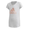 CAMISETA ADIDAS YG ID WINNER T ED4670 BLANCA NIÑA MANGA CORTA