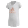 CAMISETA ADIDAS YG ID WINNER T ED4670 BLANCA NIÑA MANGA CORTA