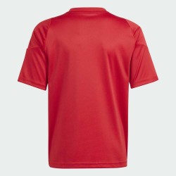 Camiseta Roja ADIDAS TIRO24 niño deporte IS1030