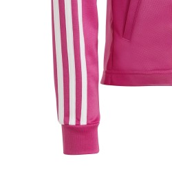 CHAQUETA CHANDAL ADIDAS-G  TR-ES 3S FZH-HR5793 ROSA MUJER