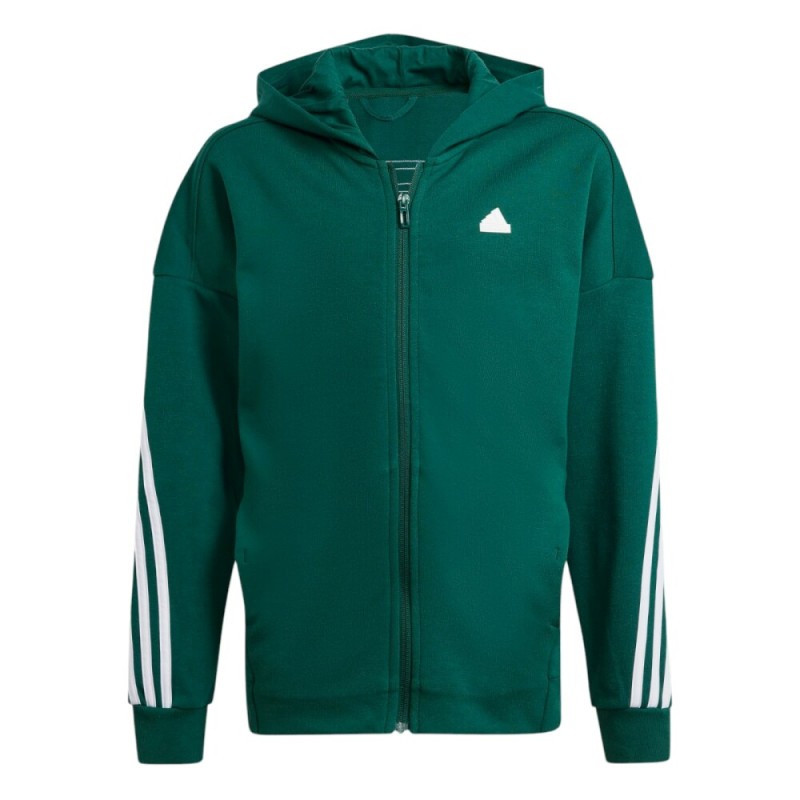 CHAQUETA CHANDAL ADIDAS U FI JR IX3639 VERDE ADULTO algodon