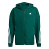 CHAQUETA CHANDAL ADIDAS U FI JR IX3639 VERDE ADULTO algodon